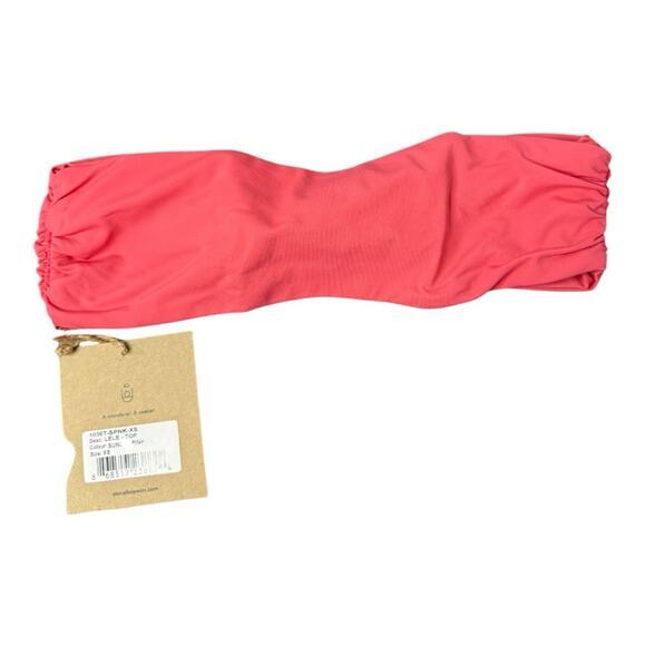 Stone Fox Swim Lele Bikini Top in Sunset Pink Size XS NWT‎ - Picture 8 of 10